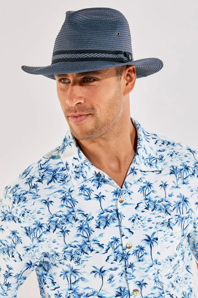 Chapeau compressible Anti UV - Homme - Coolibar - Fedora - KER SUN