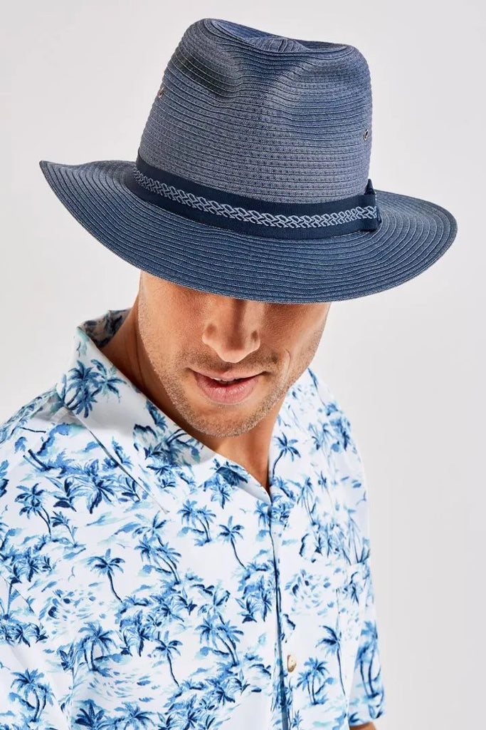 Chapeau compressible Anti UV - Homme - Coolibar - Fedora - KER SUN