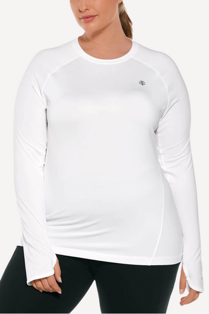 T-Shirt anti-UV femme de sport - Devi Fitness - Coolibar - KER SUN