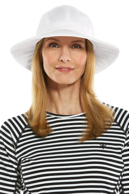 PRÉCOMMANDE - Chapeau anti-UV de bain femme - Evelyn - Coolibar - KER-SUN